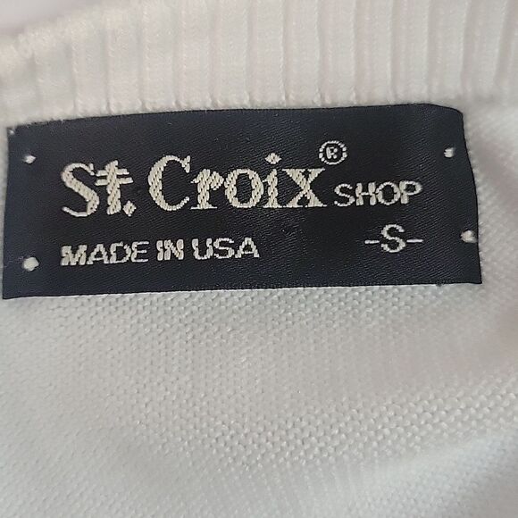 St. Croix Shop vintage Crew Neck Pullover sweater size Small, Unisex - Picture 5 of 7
